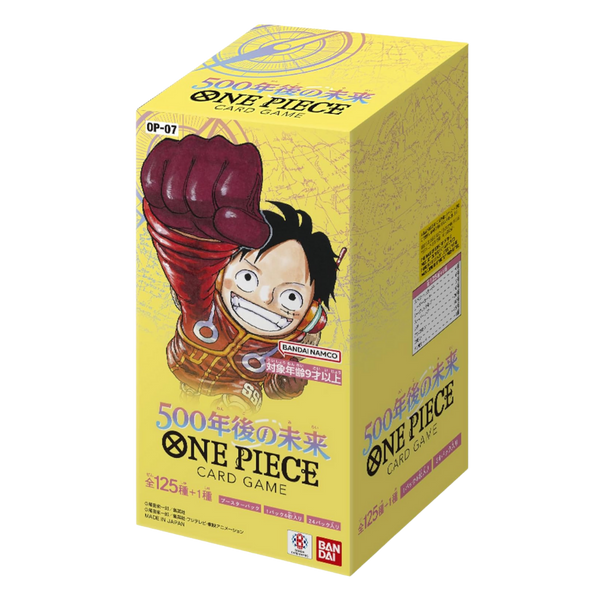 One Piece 500 Years Into The Future Japanese Booster Box 26 Cards One Piece 500 Years Into The Future Japanese Booster Box 26 Cards