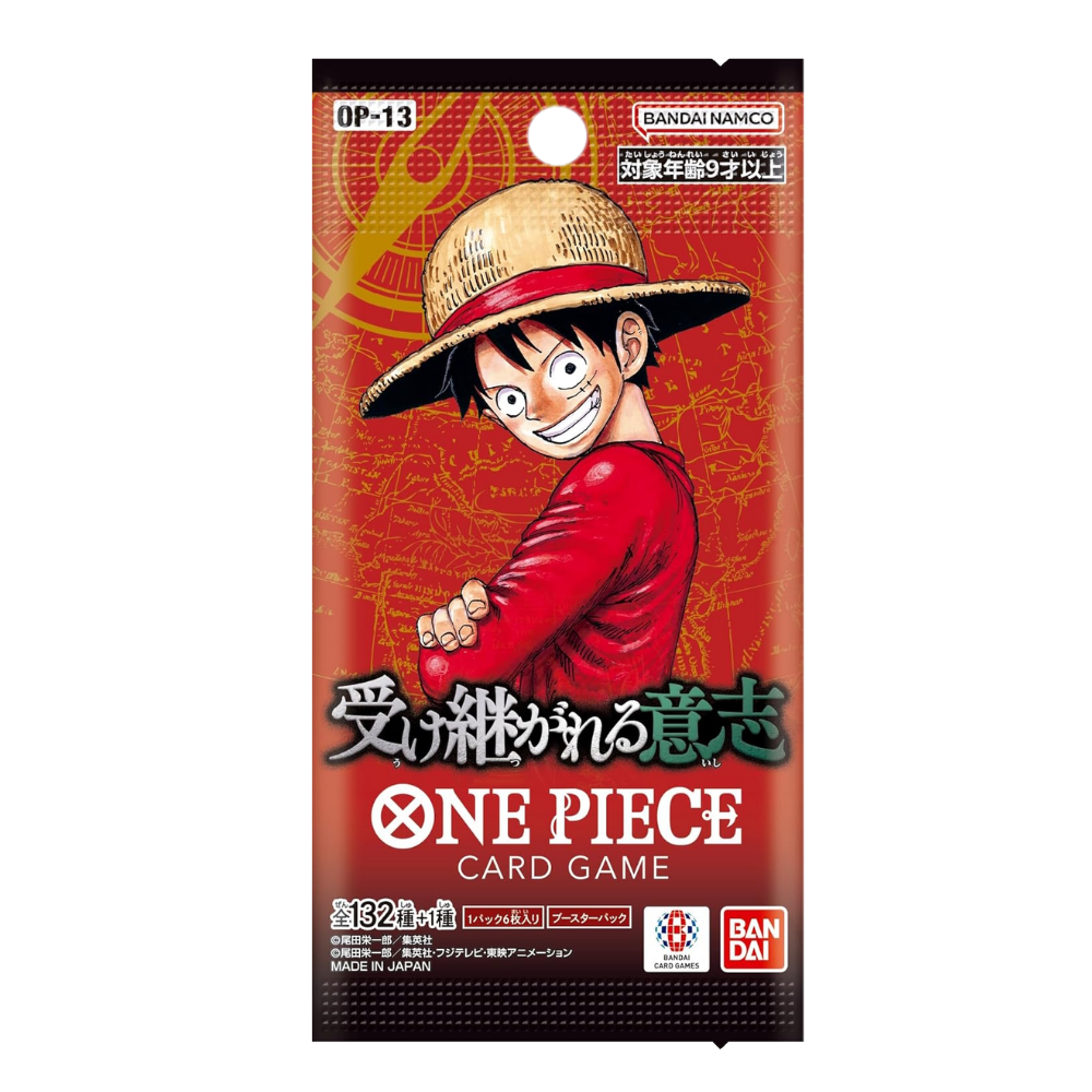 One Piece Inherited Will Japanese Booster Pack