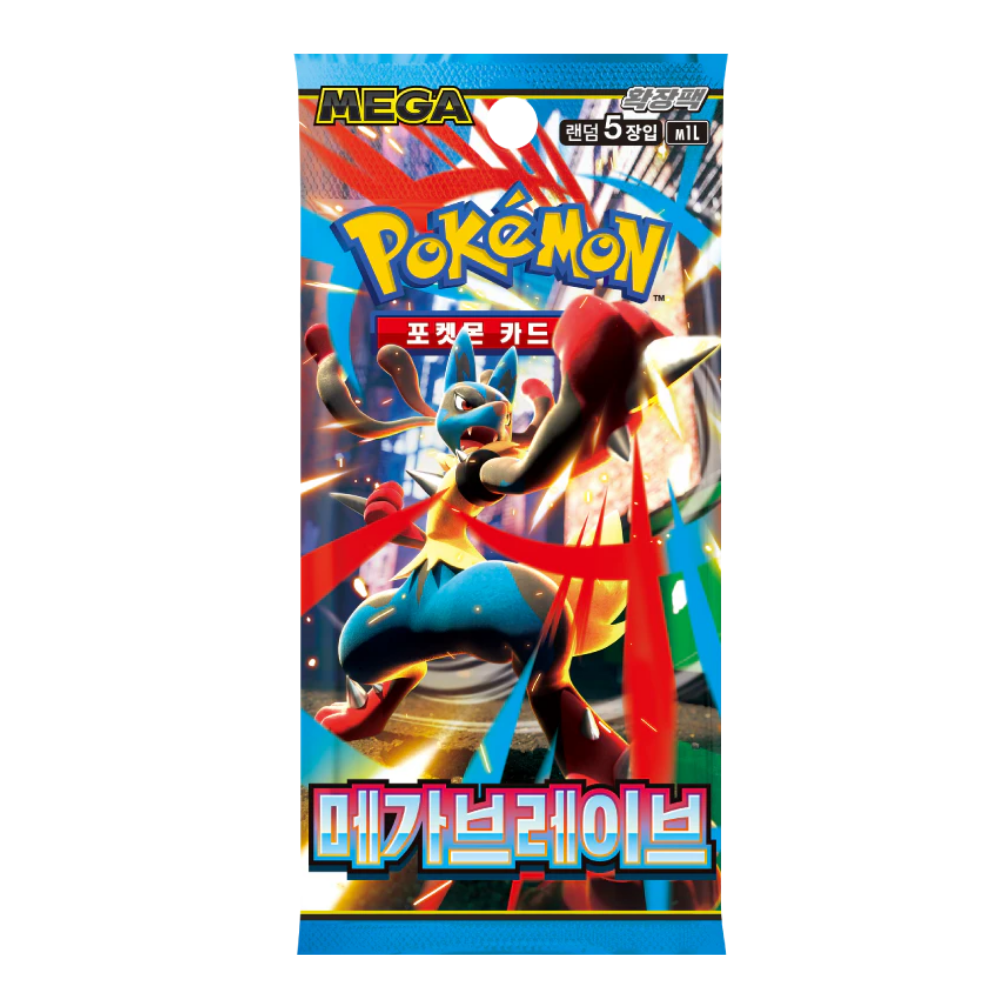 Pokemon Mega Brave Korean Booster Pack