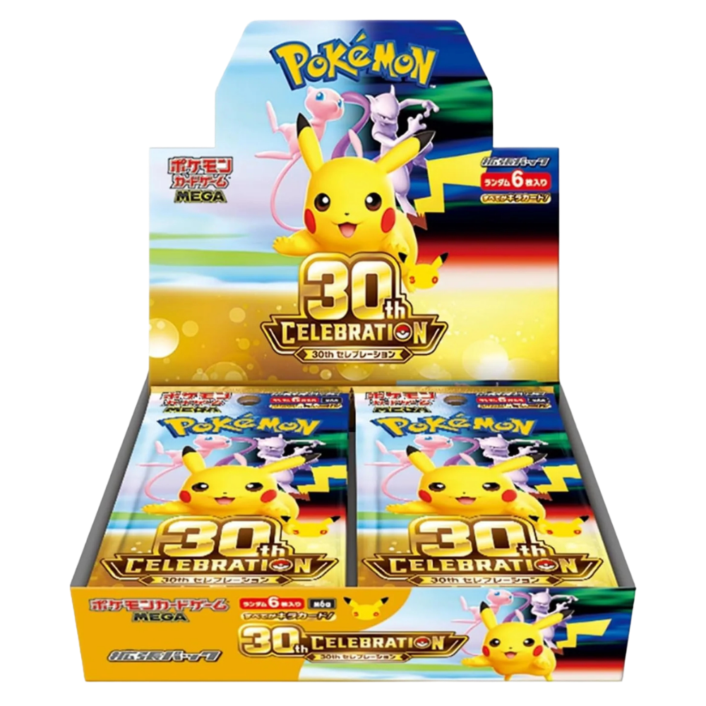 [PRE-ORDER] Pokemon 30th Celebration Japanese Booster Box