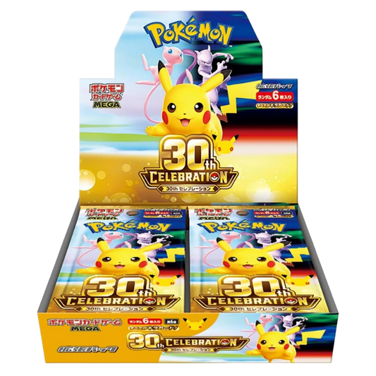 [PRE-ORDER] Pokemon 30th Celebration Japanese Booster Box