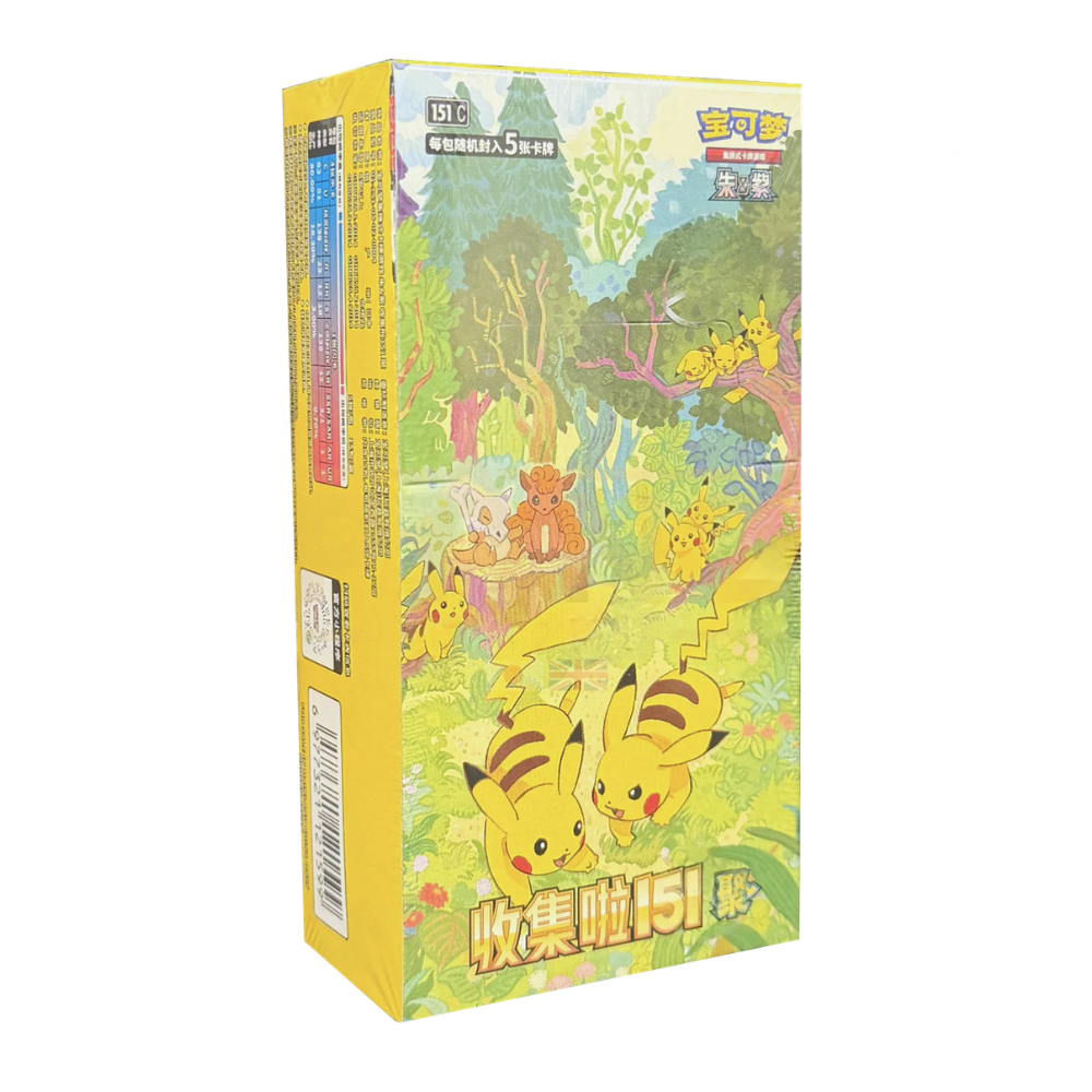 Pokemon Collect 151 Gathering Simplified Chinese Slim Booster Box