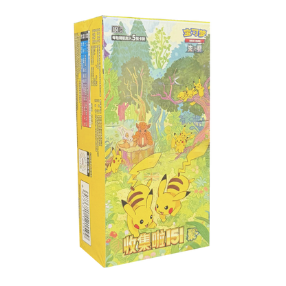 Pokemon Collect 151 Gathering Simplified Chinese Slim Booster Box