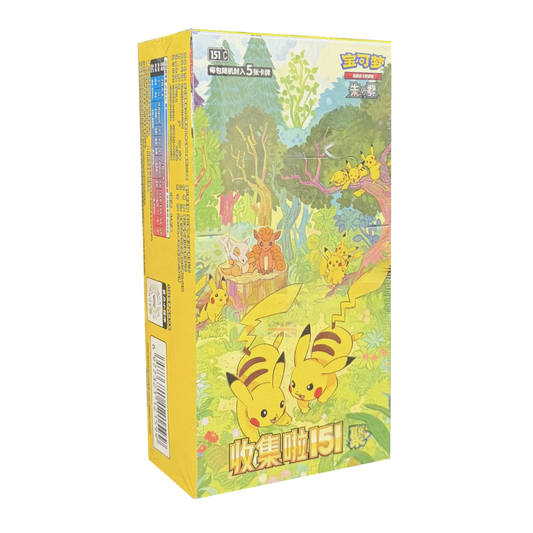 Pokemon Collect 151 Gathering Simplified Chinese Slim Booster Box
