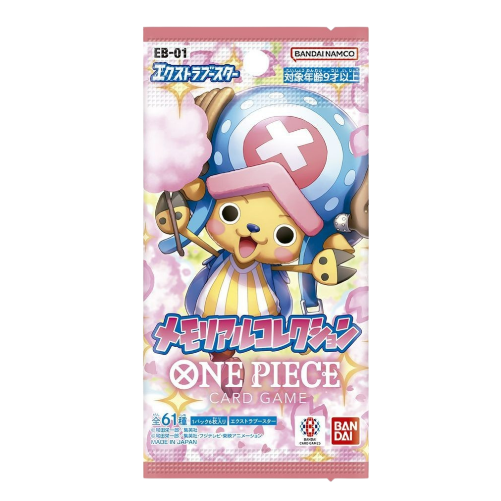 One Piece Memorial Collection Japanese Booster Pack