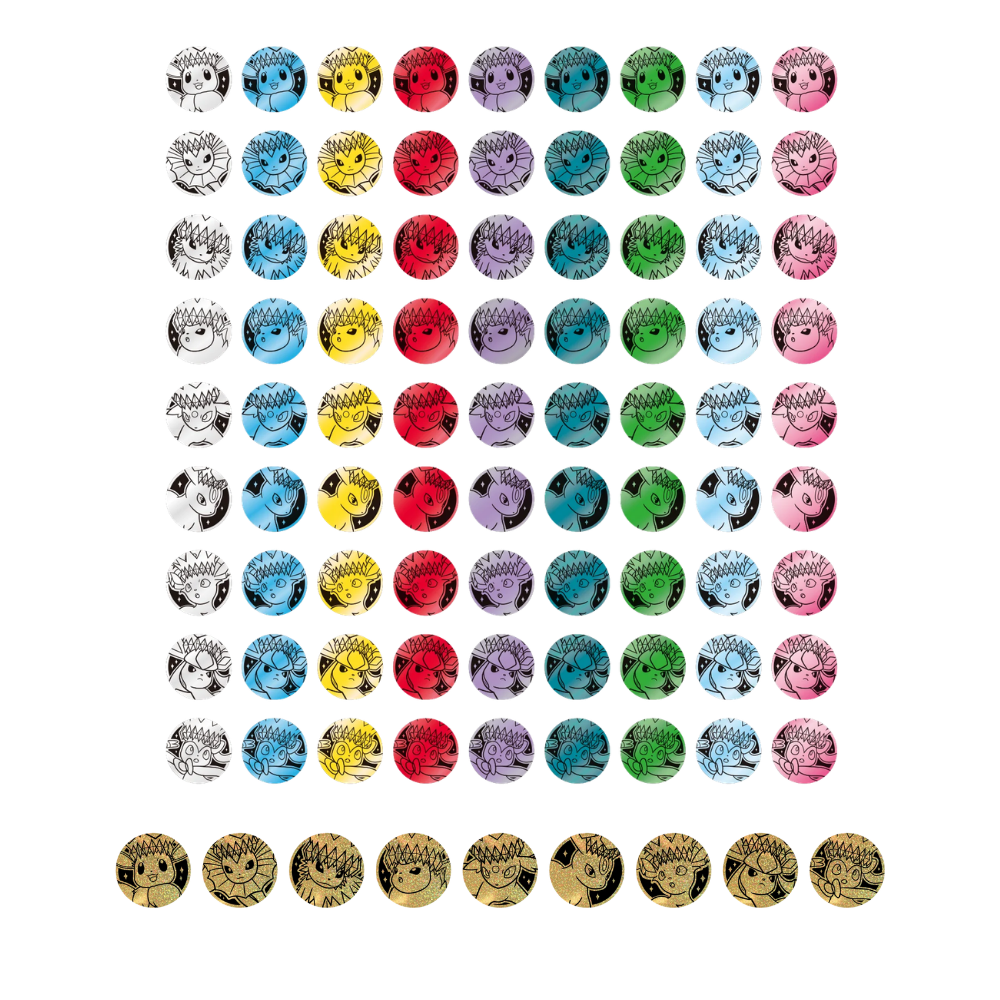 [PRE-ORDER] Pokemon Crystal Gathering Simplified Chinese Coin Set