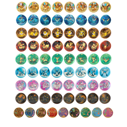 [PRE-ORDER] Pokemon Crystal Gathering Simplified Chinese Badge Set