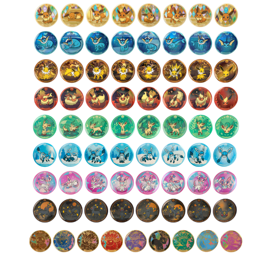 [PRE-ORDER] Pokemon Crystal Gathering Simplified Chinese Badge Set