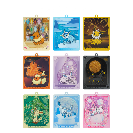 [PRE-ORDER] Pokemon Crystal Gathering Simplified Chinese Frame Glitter Display Set
